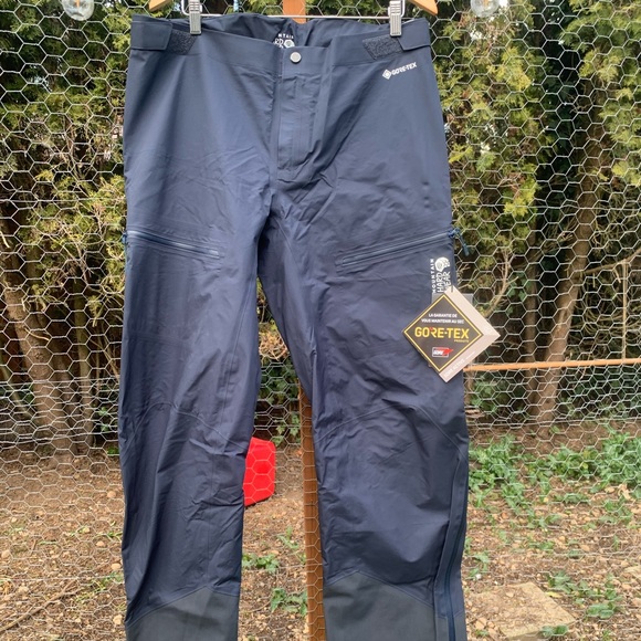 NWT Men’s Mountain Hardware GTX Full Zip Pants - Picture 1 of 7